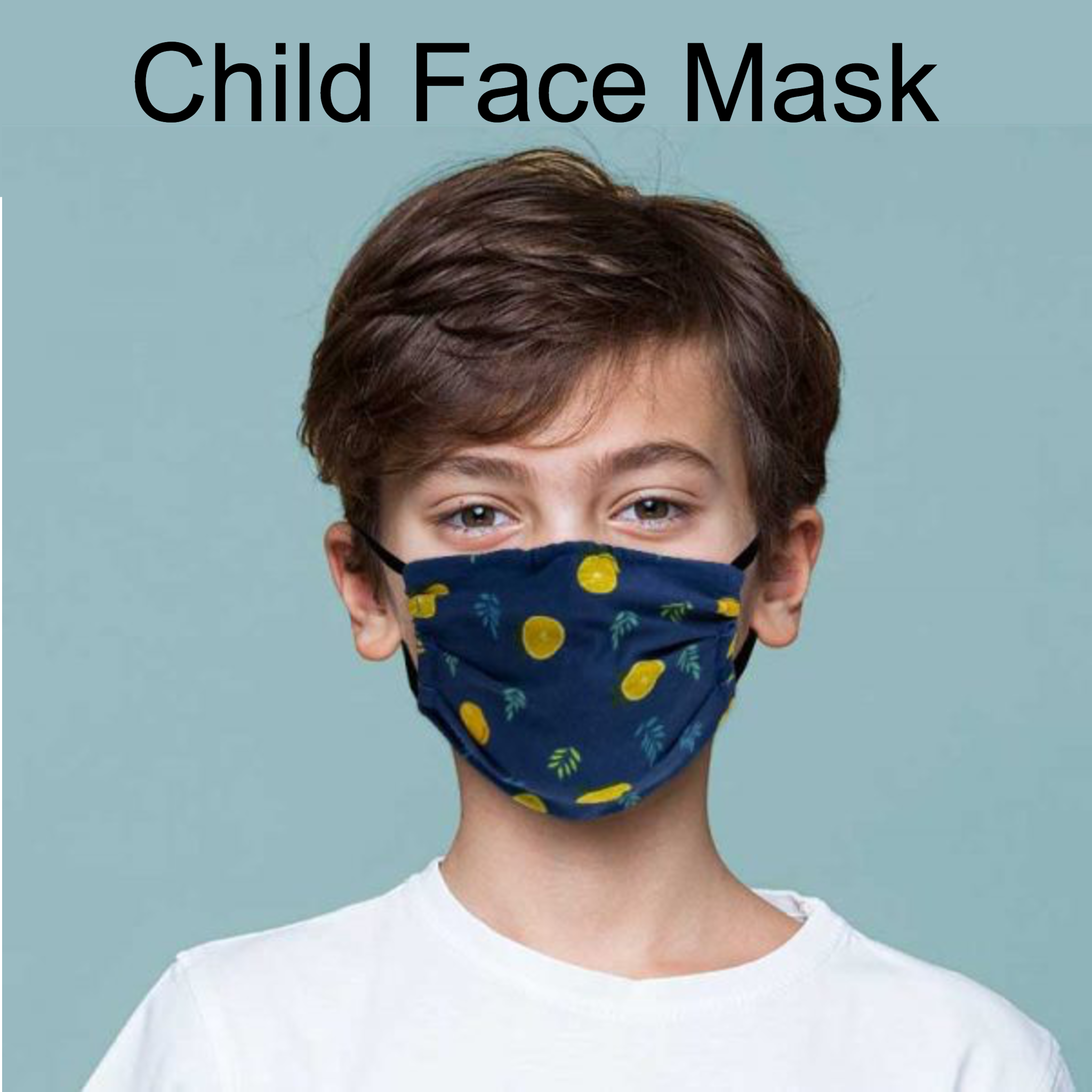 Child- Red Background Mask